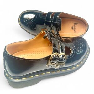 Dr. Martens 5.5-6 Black Patent Leather Mary Janes
